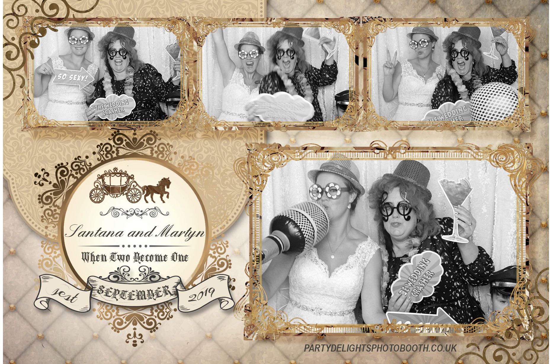 Martyn and Santana’s Wedding - Prints | View more photos from the event at gallery.partydelightsphotobooth.co.uk/u/PartyDelightsPhotoBooth/Martyn-and-Santana’s-Wedding-Prints